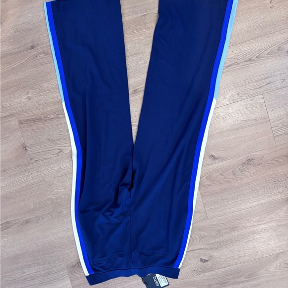 Gstq Side Stripe Wide Leg Pant Midnight Sz 8 NWT - Picture 9 of 11